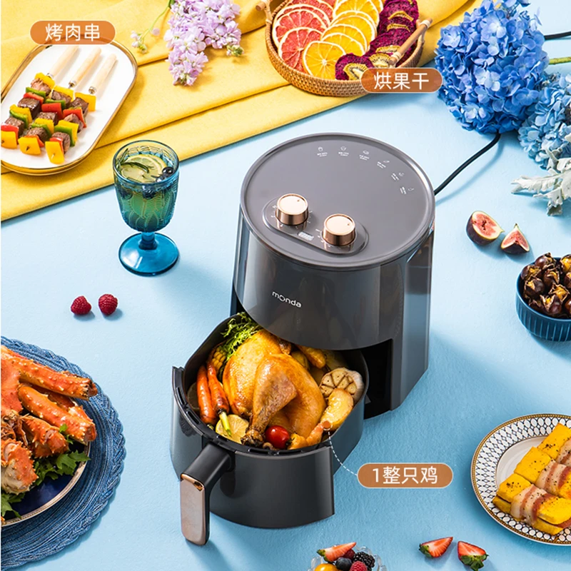 Cook Baking Air Fryer Liner Chicken Europe Smart Electric Air Fryer Knob Health Large Household Fries Friggitrice Kitchen Parts