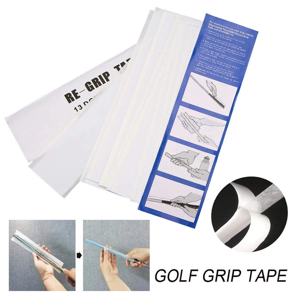 

Multifunction Club Grips 13pcs Golf Putter Grip Accessories Strong Adhesive Golf Grip Tape Double Sided