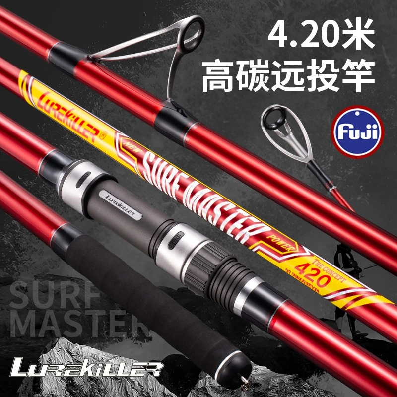 Lurekiller 2025 New High Carbon 46T Surfcasting Rod SURFMASTER