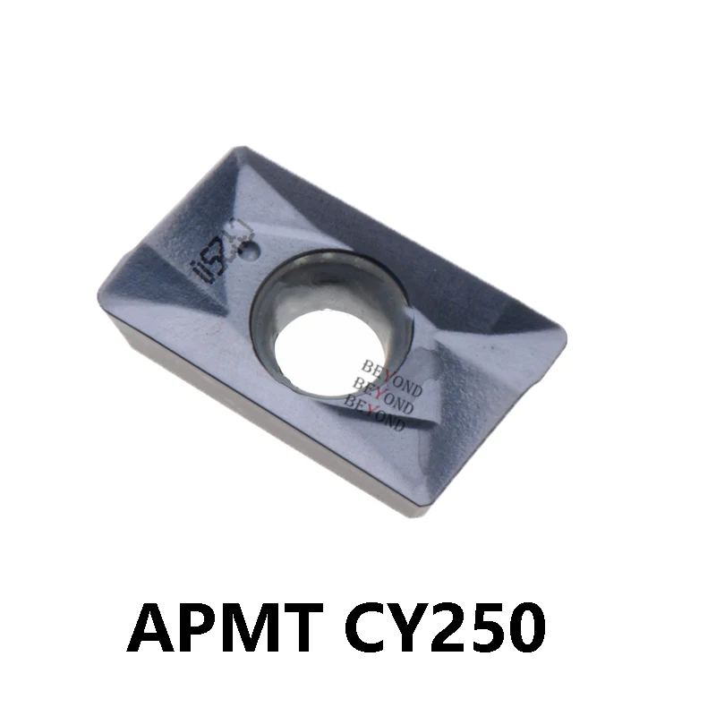 

APMT 160430 CY250 Original CNC Inserts APMT12T308R APMT150408R APMT160408L APMT160430L APMT170408L APMT190508L Milling Cutter