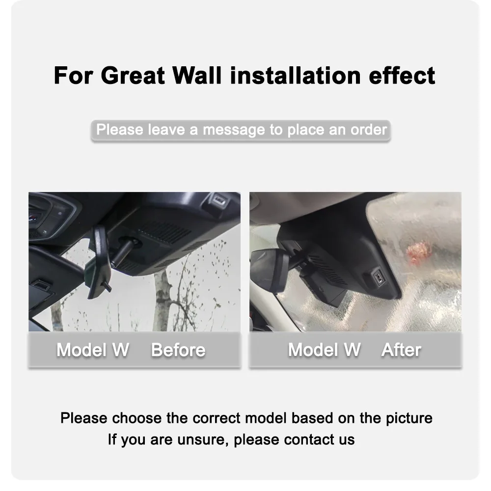 For Haval Jolion GWM Front and Rear 4K Dash Cam for Car Camera Recorder Dashcam WIFI Car Dvr Recording Devices Accessories
