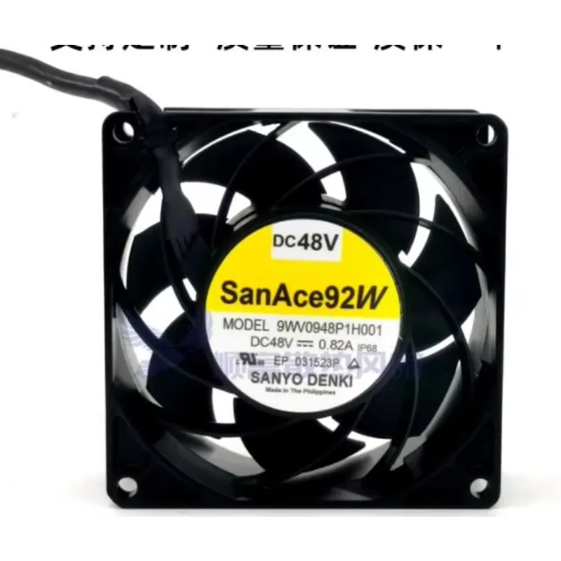 

SANYO DENKI 9WV0948P1H001 IP68 DC 48V 0.82A 90x90x38mm Server Cooling Fan