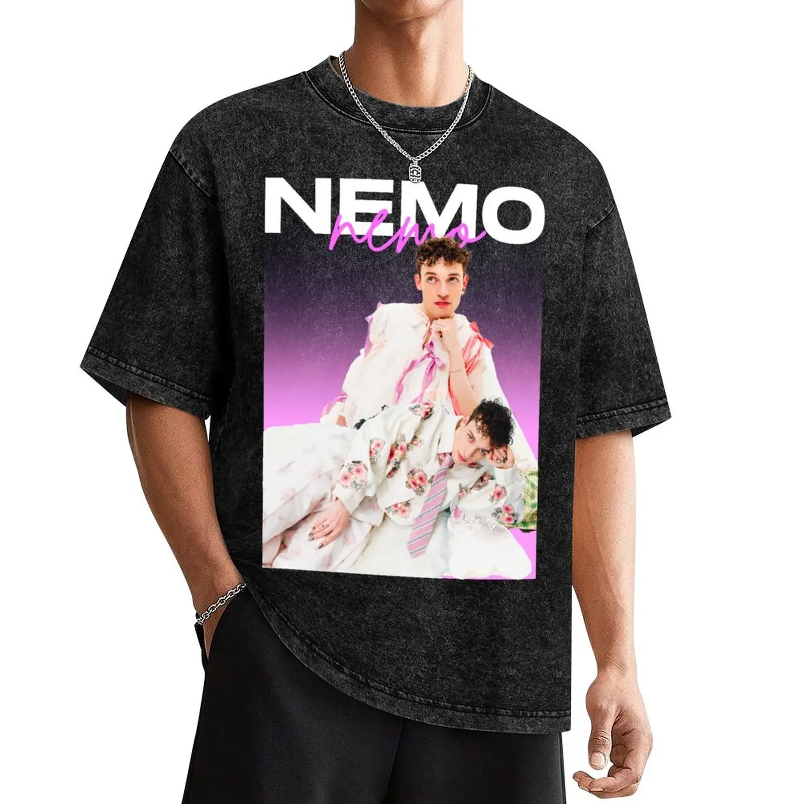 

Nemo The Code Winner Eurovision 2024 Switzerland Merch T-Shirt custom shirt customizeds graphic tee shirt designer t shirt men