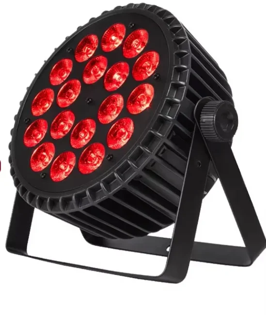 KZ-150W + 24V-12V 18x18w RGBWA + UV LED PAR إمدادات الطاقة