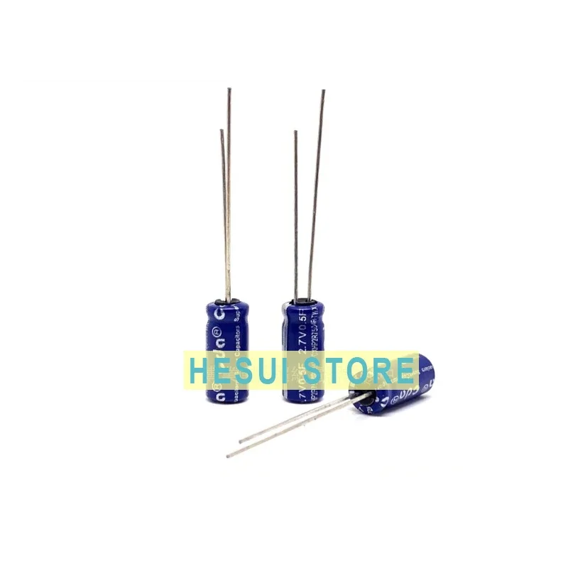1/5/10pcs 2.7V0.5F Farrar capacitor 2.7V0.3F Small volume 5*12