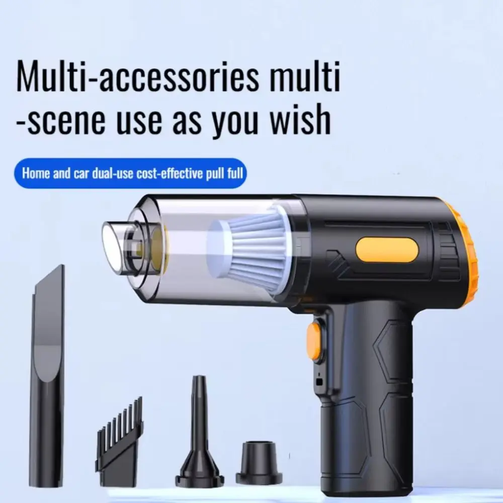 Powerful Suction Wireless Vacuum Cleaner Wet & Dry TYPE-C Fast Charge Mini Vacuum Cleaner Durable Construction Lightweight