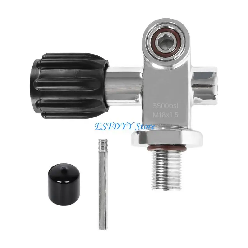 G6DE M18x1.5 3500PSI Air Tanks Refill Adapter Quick Connector High Pressure Diving Tanks Cylinder Valves Air Filling Station