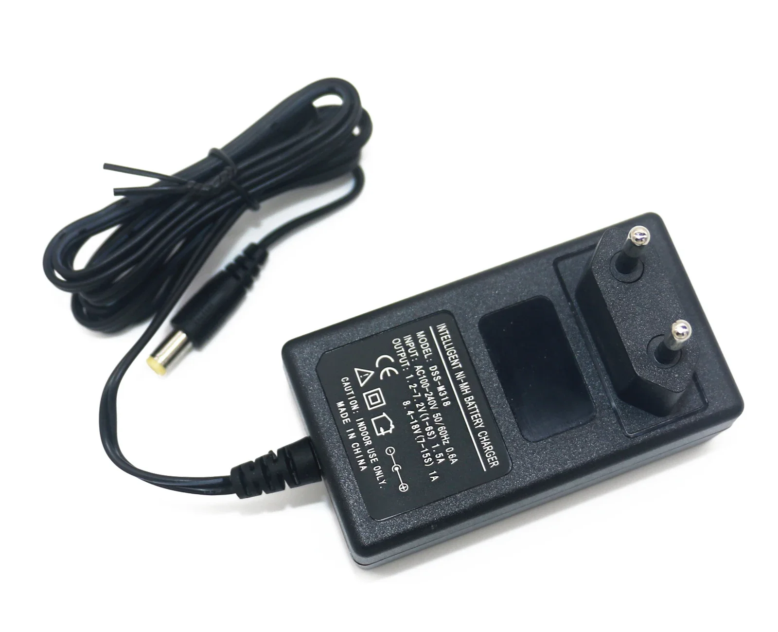 Ni-MH Ni-Cd Battery Smart Charger for Voltage in 1.2V 2.4V 3.6V 4.8V 6V 7.2V 8.4V 9.6V 10.8V 12V 13.2V 14.4V 15.6V 16.8V 18V