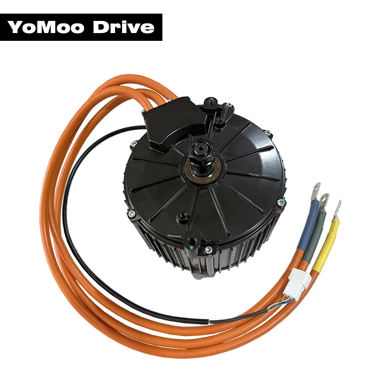 QS165 10KW 48V-96V 6300RPM 50H PMSM Mid Drive Motor With Hall sensor For E-Motorcycle Off-road Moped Lightbike