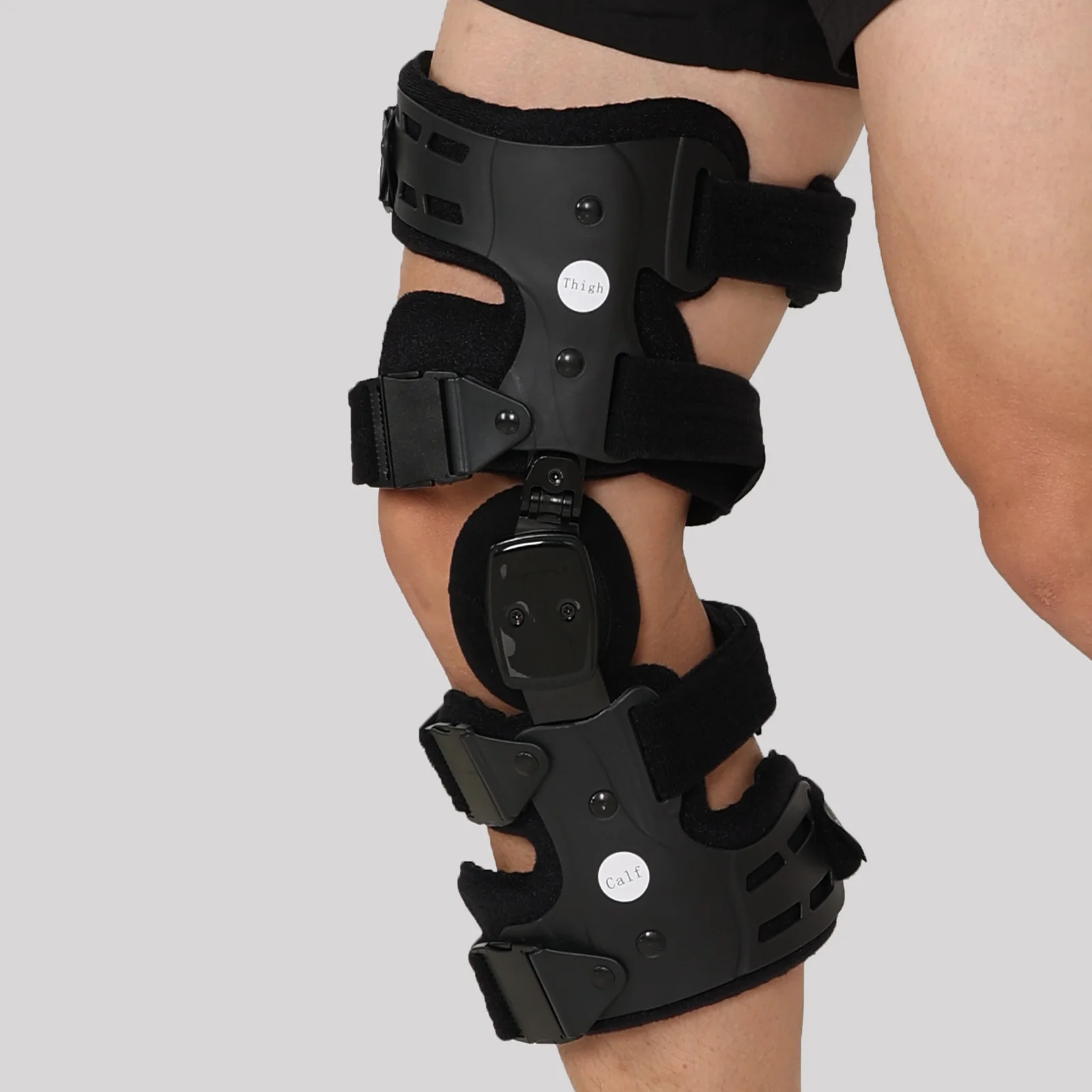 

Lateral Unloader Knee Brace - Best Unicompartmental OA Support for Medial or Lateral Compartment Valgus Unloading