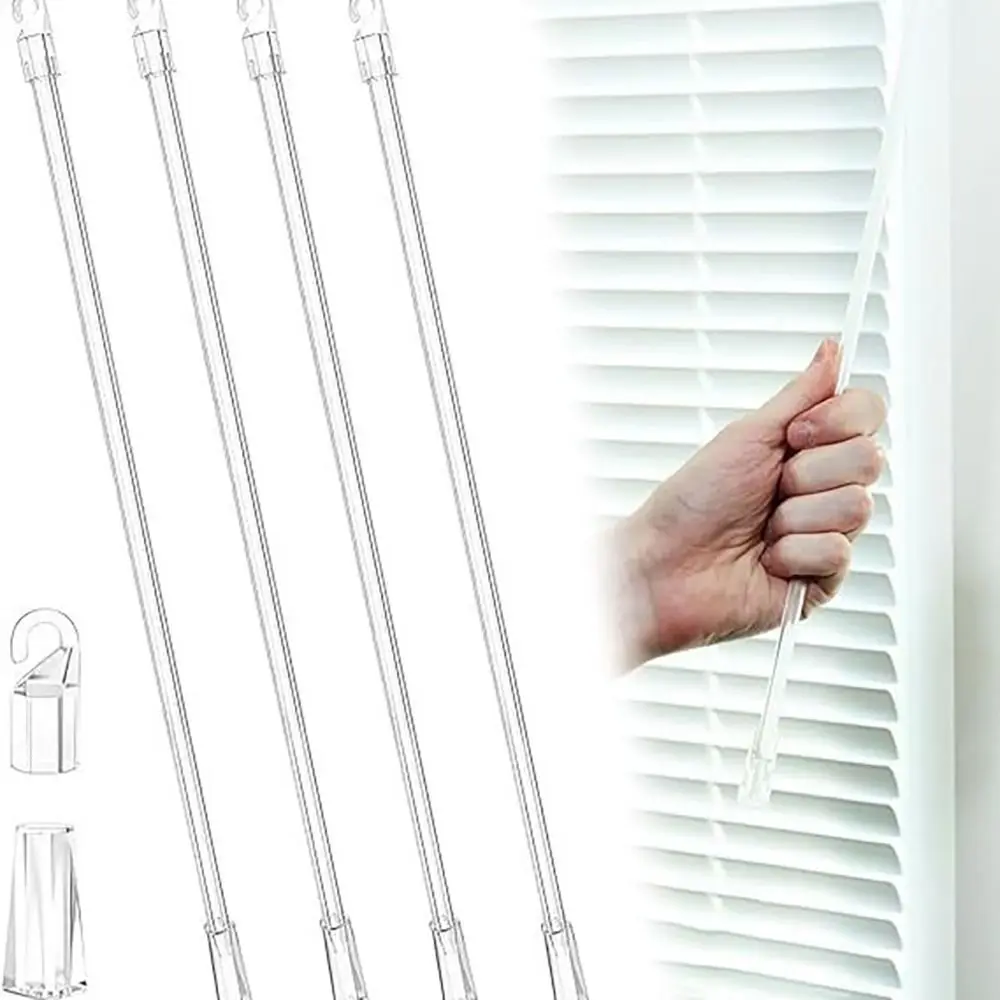 Replacement Transparent Blinds Stick Fiberglass Home Curtain Stick Window Opener Rod
