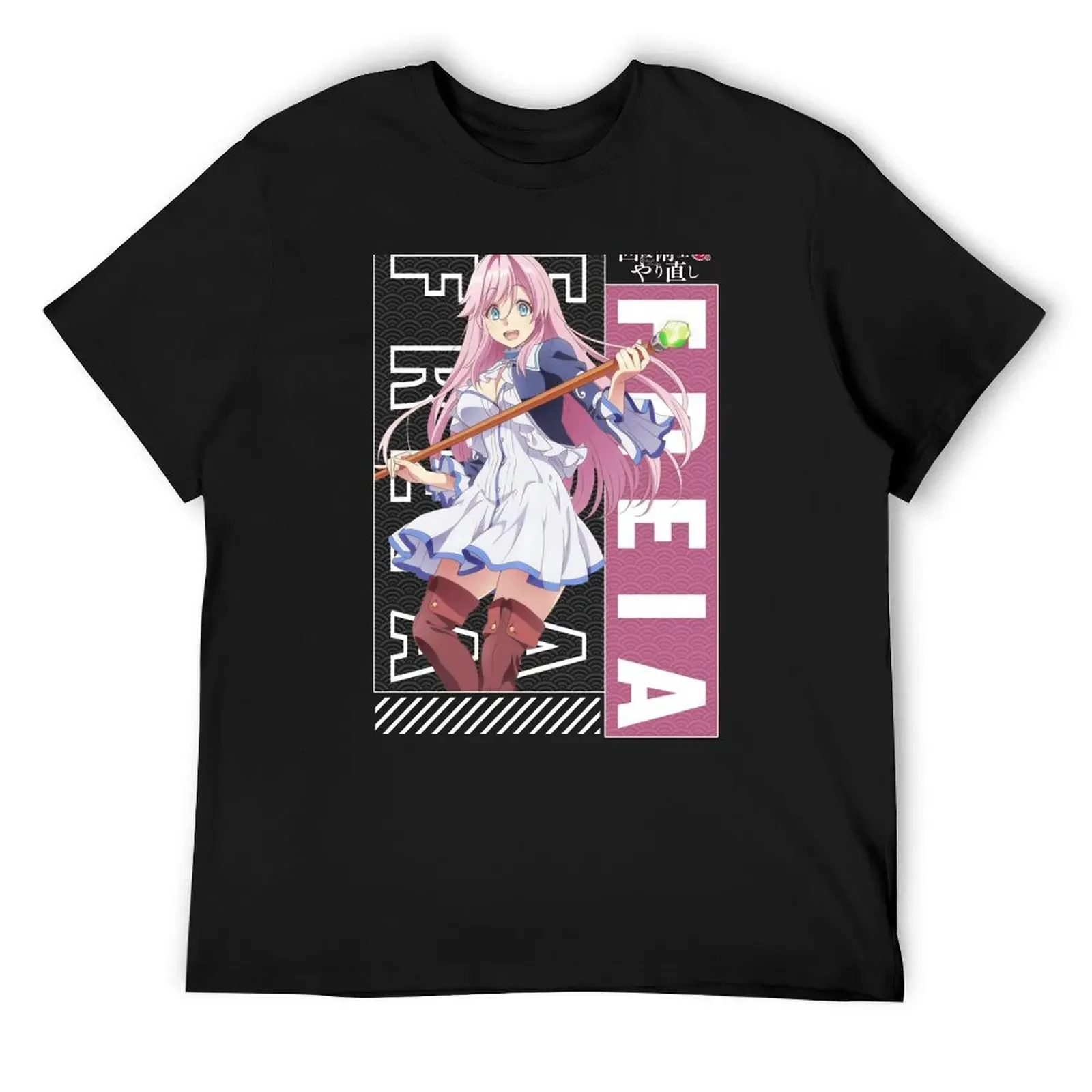 Freia / Flare フレイア Redo Of Healer T-Shirt graphic t shirts anime clothes new edition men workout shirt