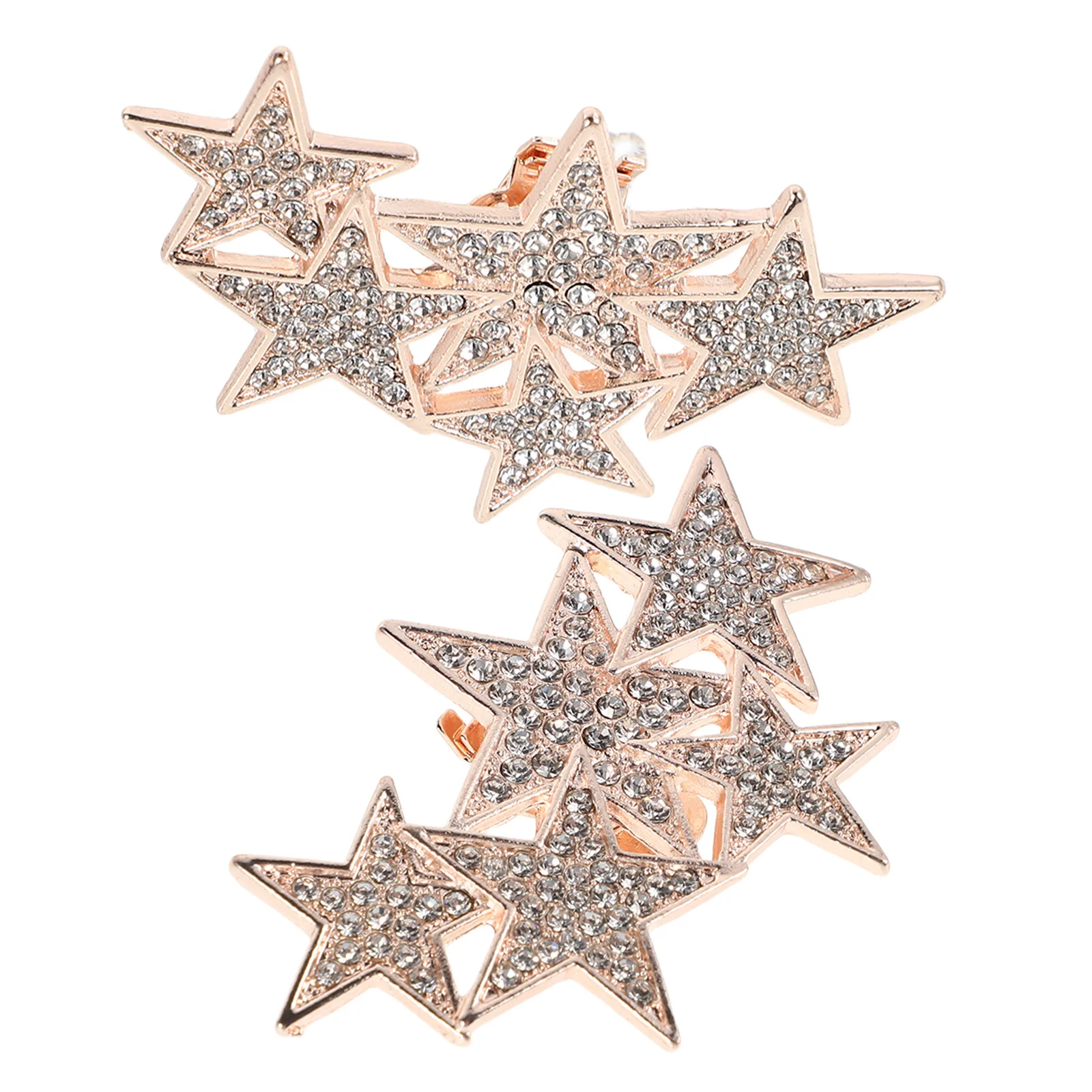 

2Pcs Star Shoe Clips Bridal High Heel Shoes Zinc Alloy Wedding Accessories Decorative Shoe Charms High Heels Jewelry Decoration