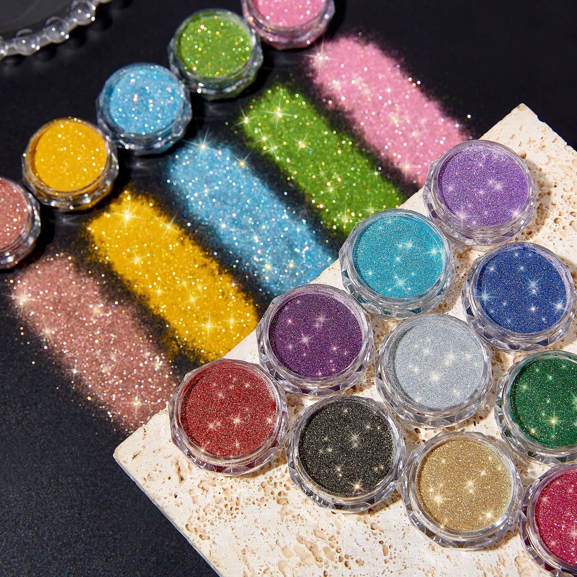 2025 Nieuwe Nail Art Glitter Pailletten Fijne Glitter Nail Art Sieraden