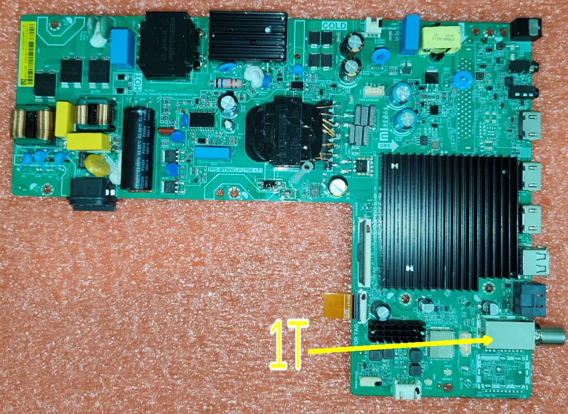 TPD.MT9603.PC795(T) 02T-D4900000022161 Материнская плата сетевого ТВ 4K WiFi, хорошо протестирована, физическое фото B2402105501H