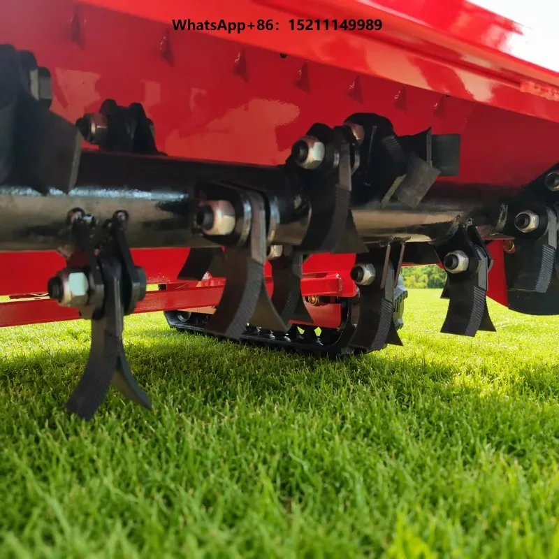 Lawn Mower with Anti-slip Crawler Chassis