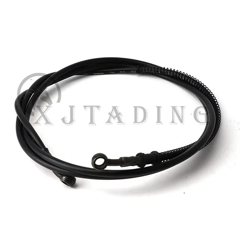 Universal 520/550/650/1200mm Braided Steel Hydraulic Brake Hose Line Cable oil hose For Motorcycle ATV Go Kart Buggy Quad Bike