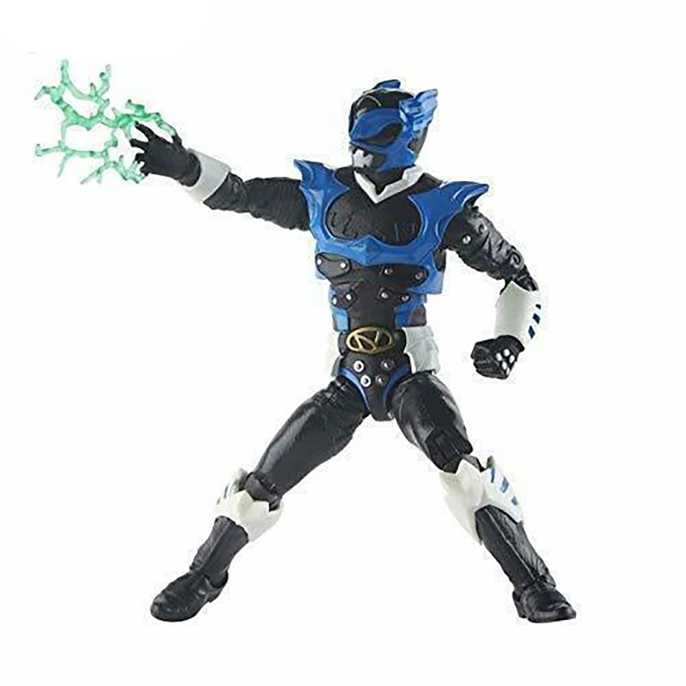 W magazynie Oryginalna kolekcja Hasbro Lightning Power Ranger w kosmosie Psycho Blue Ranger Kolekcjonerskie figurki akcji Model Toys