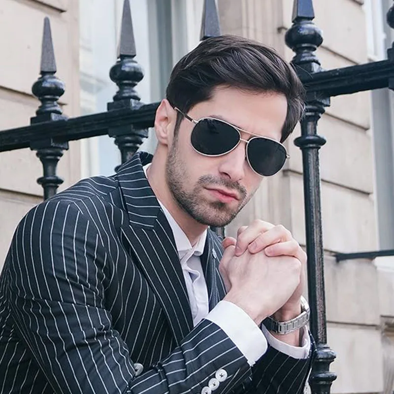 

Classic Aviator Sunglasses for Men Women Driving Sun Glasses Polarized Lens UV Blocking Outdoor Driving Oculos De Sol