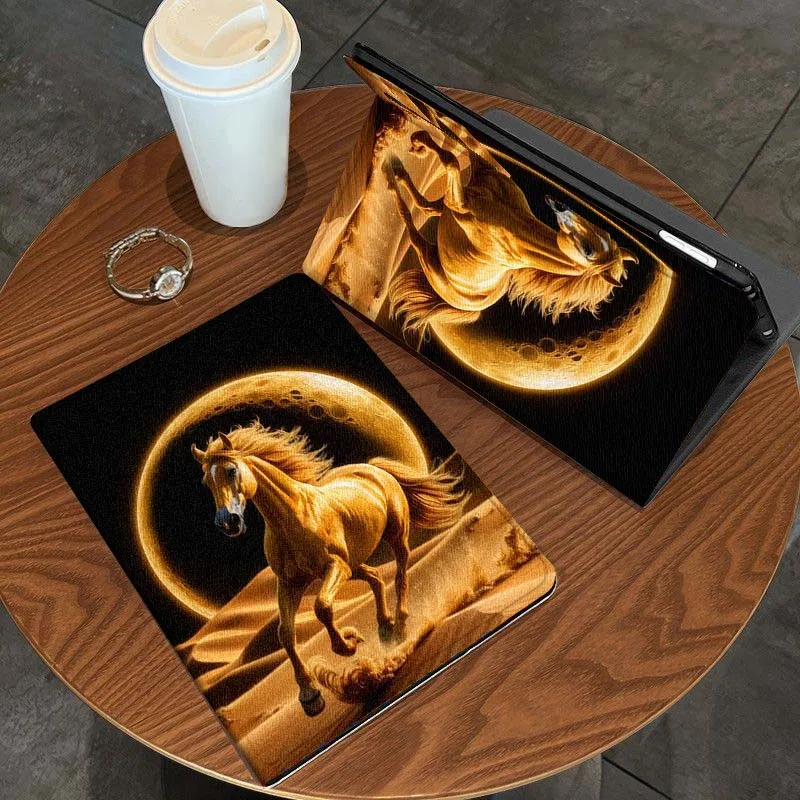 

Cartoon Anime Horse For iPad Pro Air Mini 1 2 3 4 5 6 7 7th 8th 9th 10th 11th 10.2 9.7 10.5 10.9 11 12.9 Tablet Case