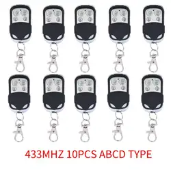 GERMA 433MHZ Remote Control 4 Channel Garage Gate Door Opener Remote Control Duplicator Clone Cloning Code Car Key