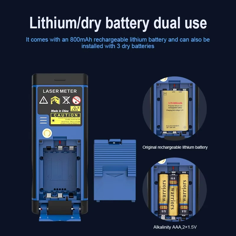 نماذج صغيرة يده مقياس مسافات الليزر 100-200 متر قياس طويل المدى الليزر Rangefinder OEM شريط قياس الليزر #6