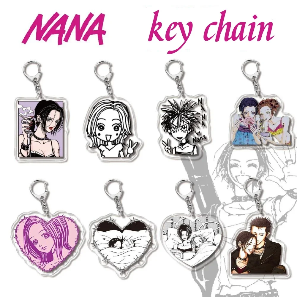 Anime NANA Osaki Chaveiro, Ai Yazawa Serizawa Reira Figura Chaveiro, Anel Jóias, Fãs Presentes, Saco Pingente