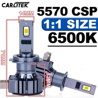 H7 H1 LED Headlight Bulbs Wireless 6500K White Fog Light Plug&Play 30000LM 300W Auto Car Lamps CANBUS No Error LHD RHD CARLitek