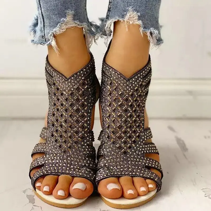 Women\'s Sandals Woman Summer Shoes Women Fashion Wedges Low Heel Sexy Casual Comfortable Sandals Ladies Plus Size Shoes