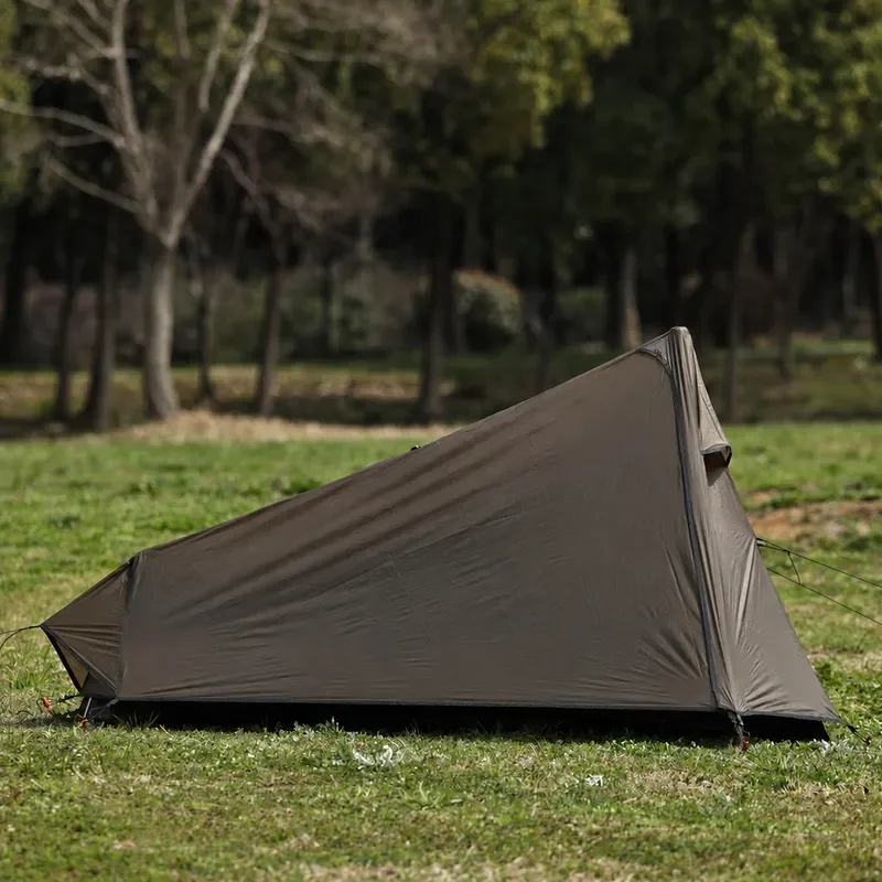 Customized Outdoor Camping Tent BC Lightweight Green Arrow 15D Silicone Coated Ultra Light Mountaineering Single Waterproof