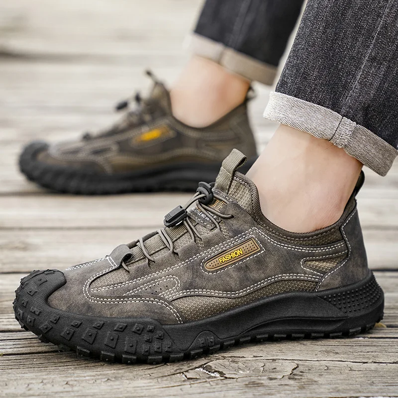 Sleek Trend Athletic Shoes Warm Thermal Interior Against Chill, Waterproof Shell Durable To Resist Daily Wearing Abrasion