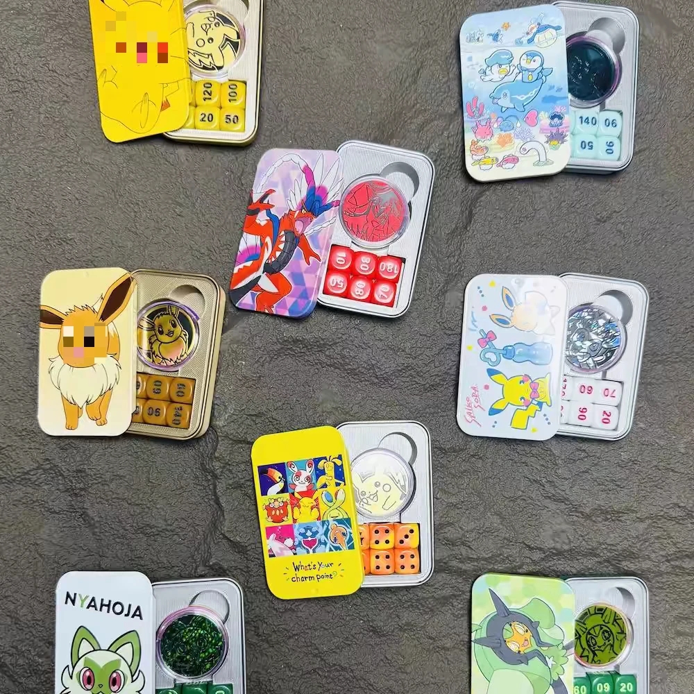 Pokemon Match Scoring Damage Counter Damage Indicator Eevee Sprigatito Ogerpon Piplup Quaxly Piakchu Koraidon Gift Toy Wave 87