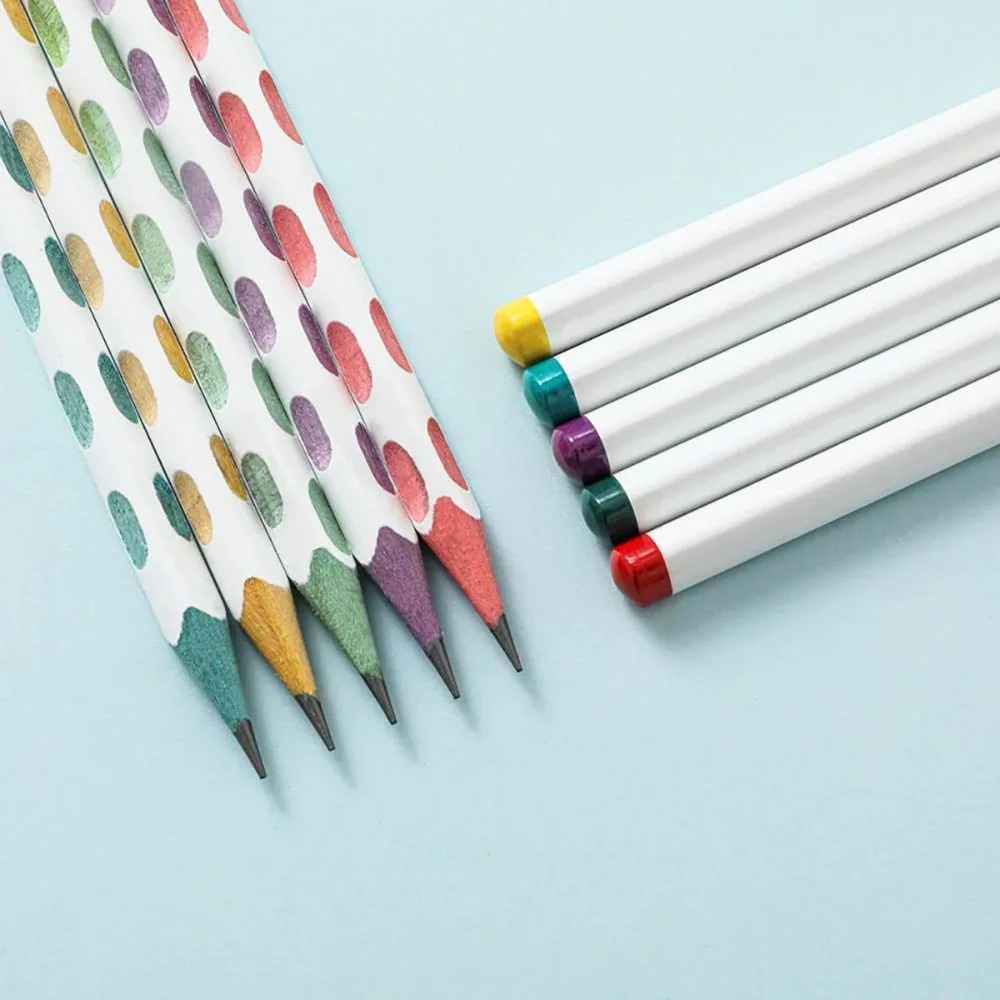 (Personalized Custom Text) 100-Piece Macaron-Colored Triangular Colored Pencils Set, Hb Lead, Designed to Fit the Grip Position, Suitable for Classrooms, Offices, and Art Supplies.