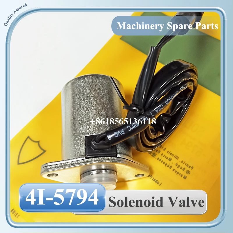 

24V Solenoid Valve 4I-5794 4I5794 For E320 E312 E315 350 375 325 Excavator