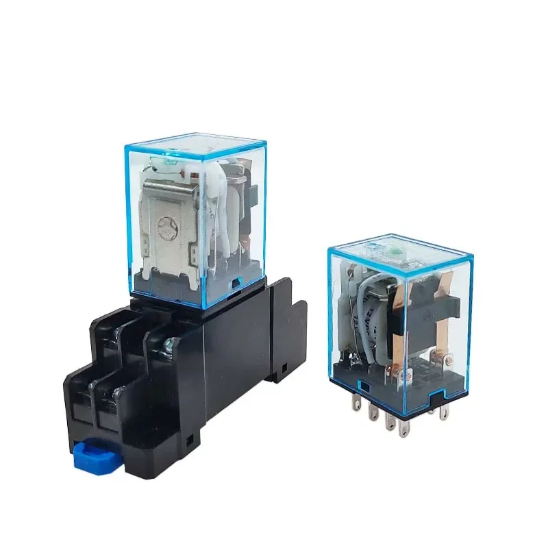 1 Pc MY2N-J Miniature Coil General Electro Magnetic Relay MY3N-J MY4N-J Intermediate Relay Switch HH52P HH53P HH54P 5A