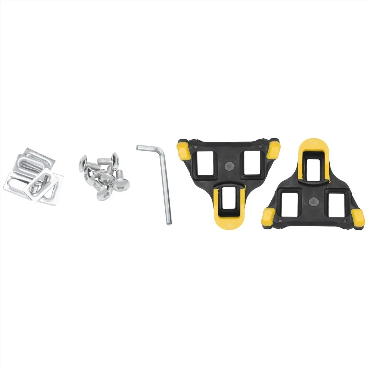 【STOCK】Road Bike Cleats 6 Degree Float Self-Locking Cycling Pedals Cleat for SPD-SL System Shoes