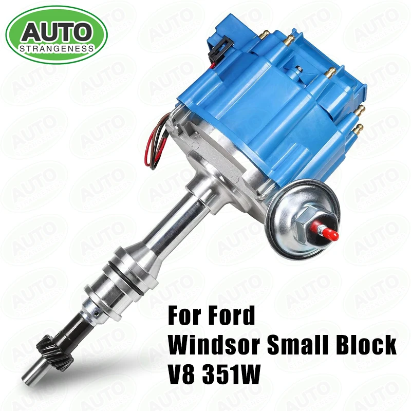 

New Ignition Distributor,Fits Ford 351W Windsor V8 5.8L Engine,P/N:JM6510BL 1035113 HEI010BL KA-1035113BLUE,Automobile parts