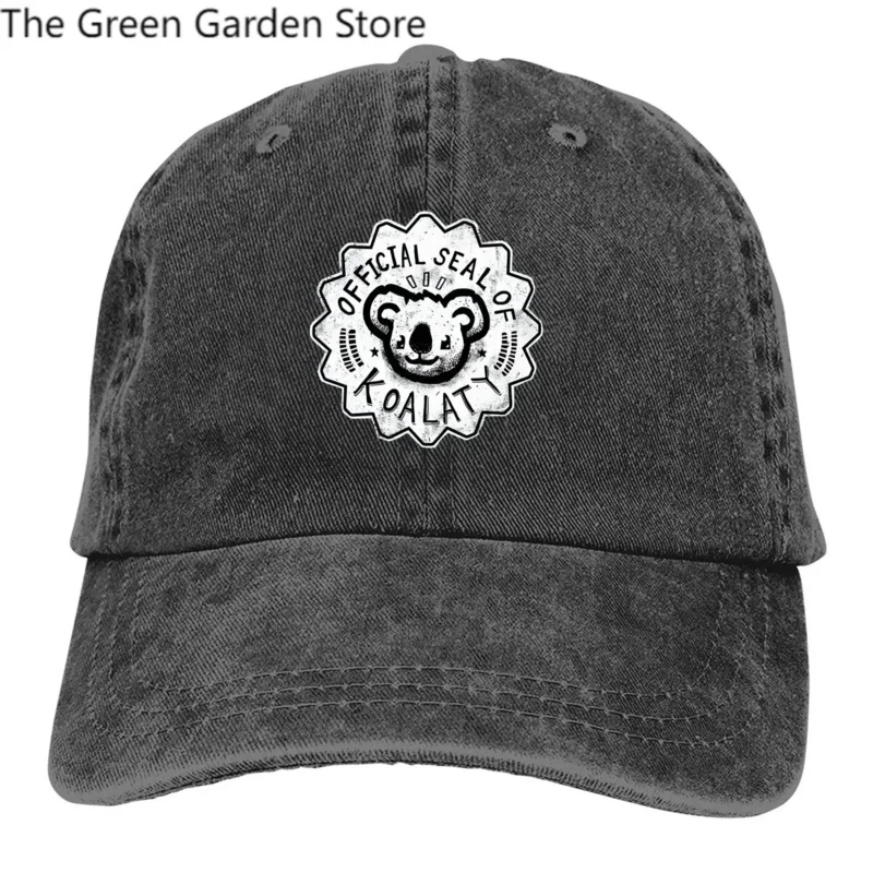 Koalaty Baseball Caps Peaked Cap Australian Koala Sun Shade Hats Men Women