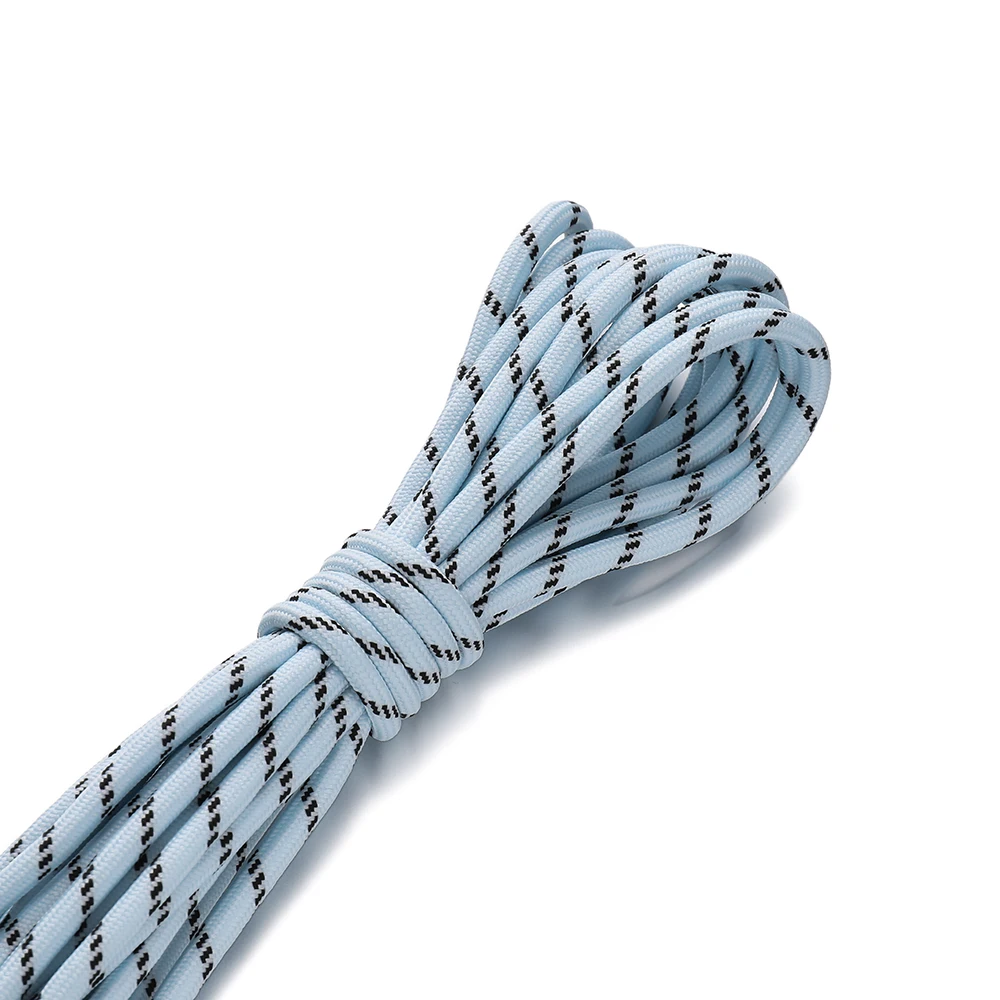 2-5Meter 5mm Kleurrijke multifunctionele handgeweven touw voor DIY Rugzak Hanger Telefoon Lanyard Craft Sieraden Maken Accessoires