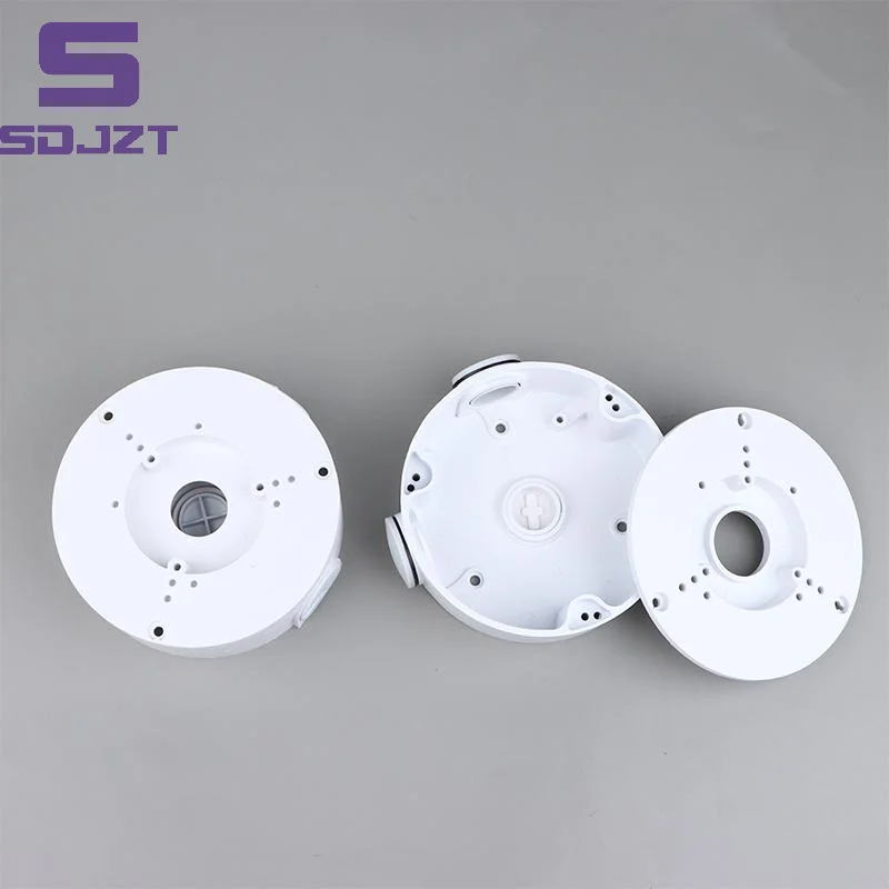.Hot Sale-PFA130-E Water-proof Junction Box Aluminum/Plastic White Camera Mounts IP66 Bracket For Dahua Camera Turret Camera