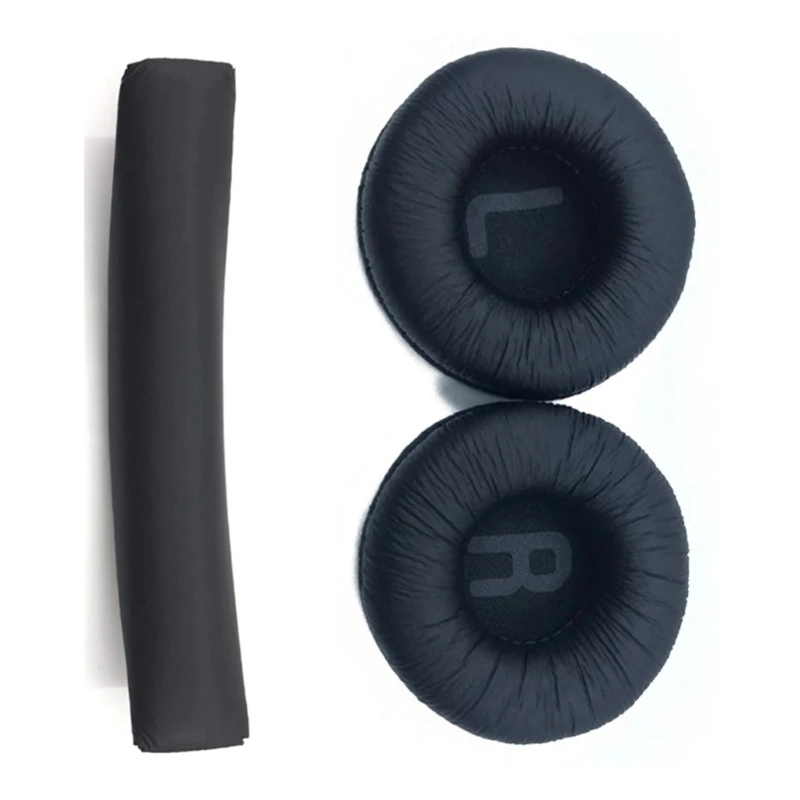 ヘッドセットイヤーパッドカバー Tune600 T500BT イヤホンイヤーマフ交換古いイヤーパッド快適な着用感 448F