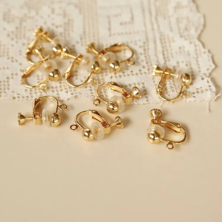 Clip-On Converter Kit, Earrings Clip Adapter With Pain-Relief Pads, DIY Earring,Stud,Clip Accessories - view 3