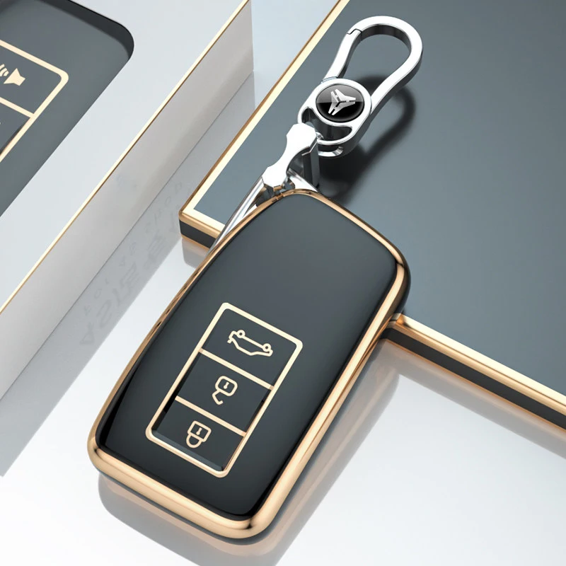 Protected Auto Shell Fob for Lexus NX IS RX ES LS GX LX UX GS 200 260 300 350 NX200 ES300 RX350 NX300 TPU Car Key Case Cover