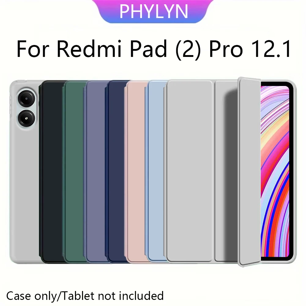 Flip Tablet case for Redmi Pad Pro 12.1 2024 2025, Trifold S