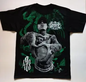Camisas de cartel de santa top