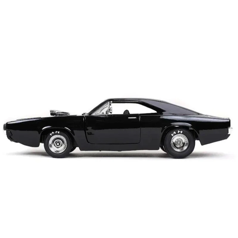 Jada 1:24 rápido e furioso f9 dom 1970 dodge charger diecast carro modelo de liga de metal brinquedos para coleção de presentes