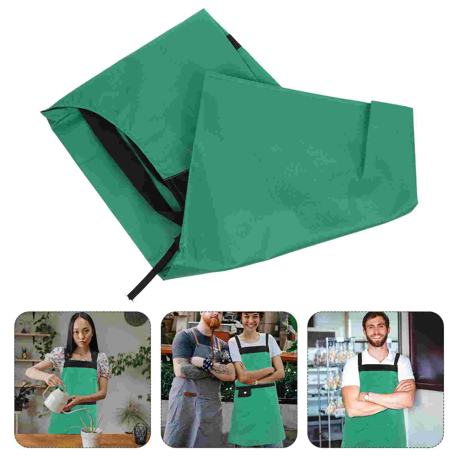 

Waterproof and Oilproof Apron Anti-oil Egg Kids Waitress Aprons Korean Version Child