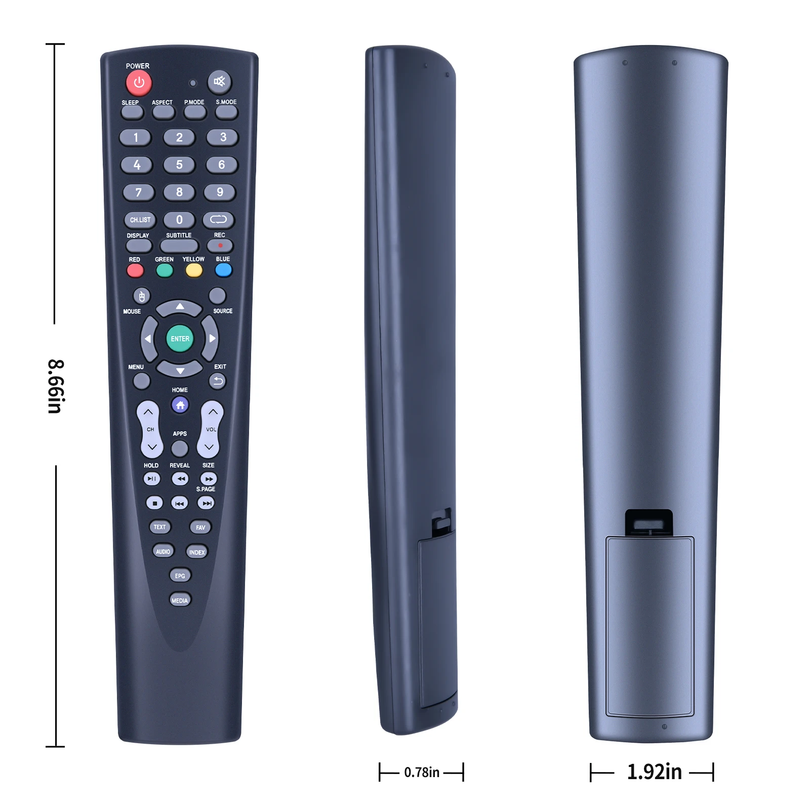 Remote Control RC-LEX500 Baru untuk BBK RC-LEX500