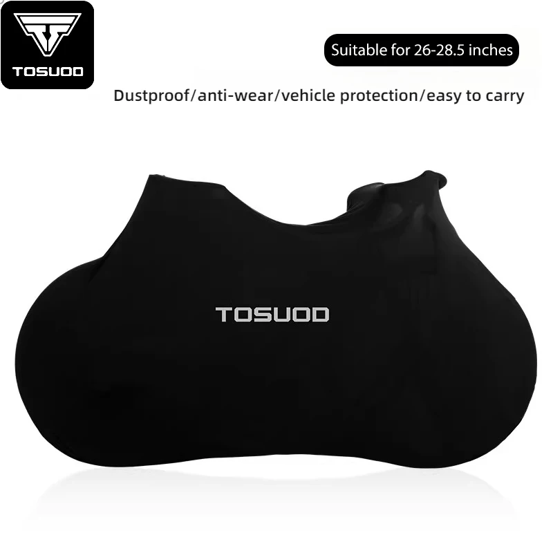 Housse anti-poussière entièrement enveloppée pour vélo TOSUOD, housse de protection résistante à l'usure, vélo de route, veste universelle pour vélo de montagne