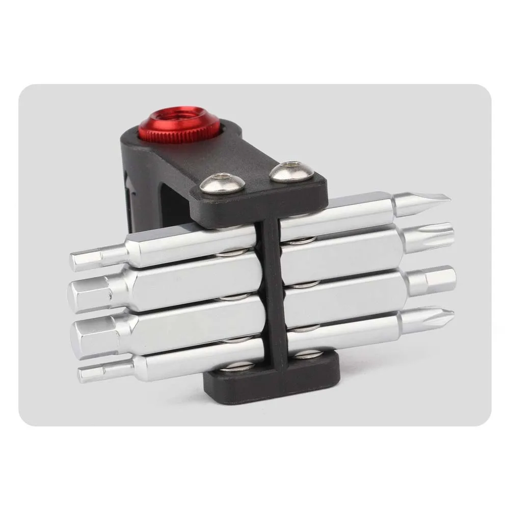 Road Bike Inflator Nozzle Portable Mini 9 In 1 Multi Function Hex Wrench Repair Tool Bike Inflatable Bottle Mouth Replce Parts